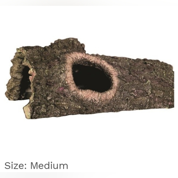 New! Zilla Bark Bends Medium Reptile Hide. - Picture 2 of 8